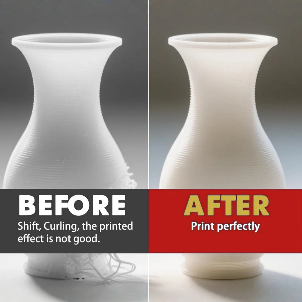 3D Printer Glue Spray&Scraper Set – Quick-Drying, Strong Adhesion Surface Spray with 3D Printing Scraper Tool for FDM/SLA Prints Oasis Select