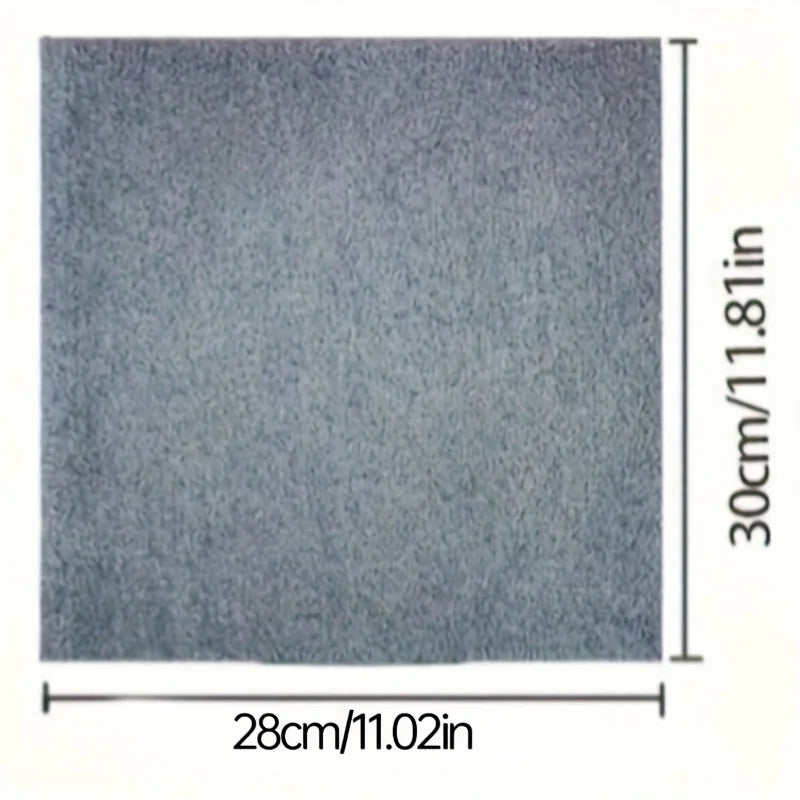 5 Thickened Magic Cleaning Cloth，Microfiber Traceless Cleaning Cloth，Reusable Glass Microfiber Cleaning Cloth，Kitchen、Glass、Mult Oasis Select