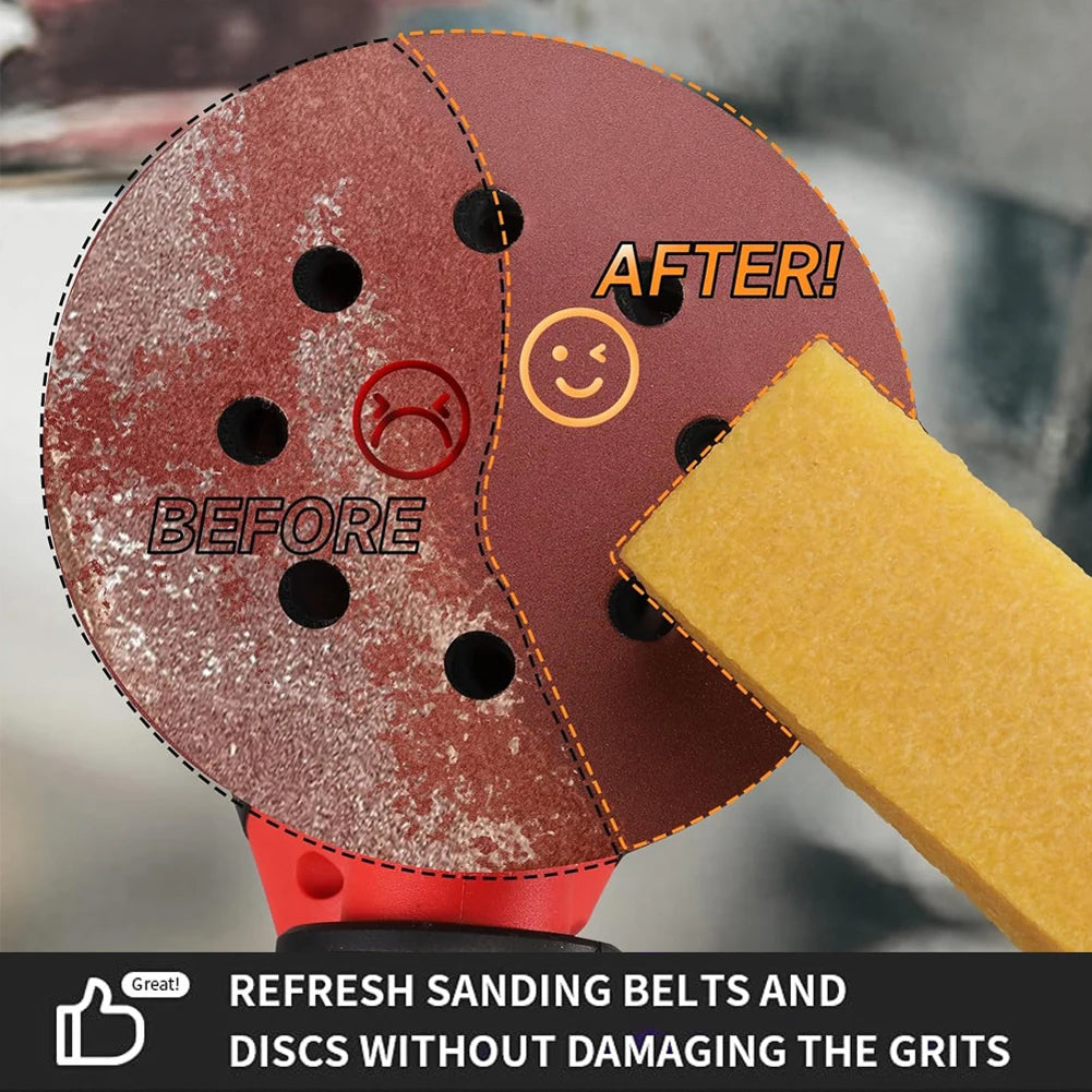 Natural Rubber Sandpaper Cleaning Stick – Sanding Belt Eraser Sanding Belt Cleaner Oasis Select