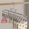 Portable Windproof Stainless Steel Clothes Drying Hanger