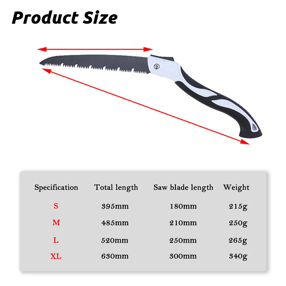 SLADE Folding Saw – Camping, Pruning & Woodworking Hand Saw Folding Hand Saw Oasis Select