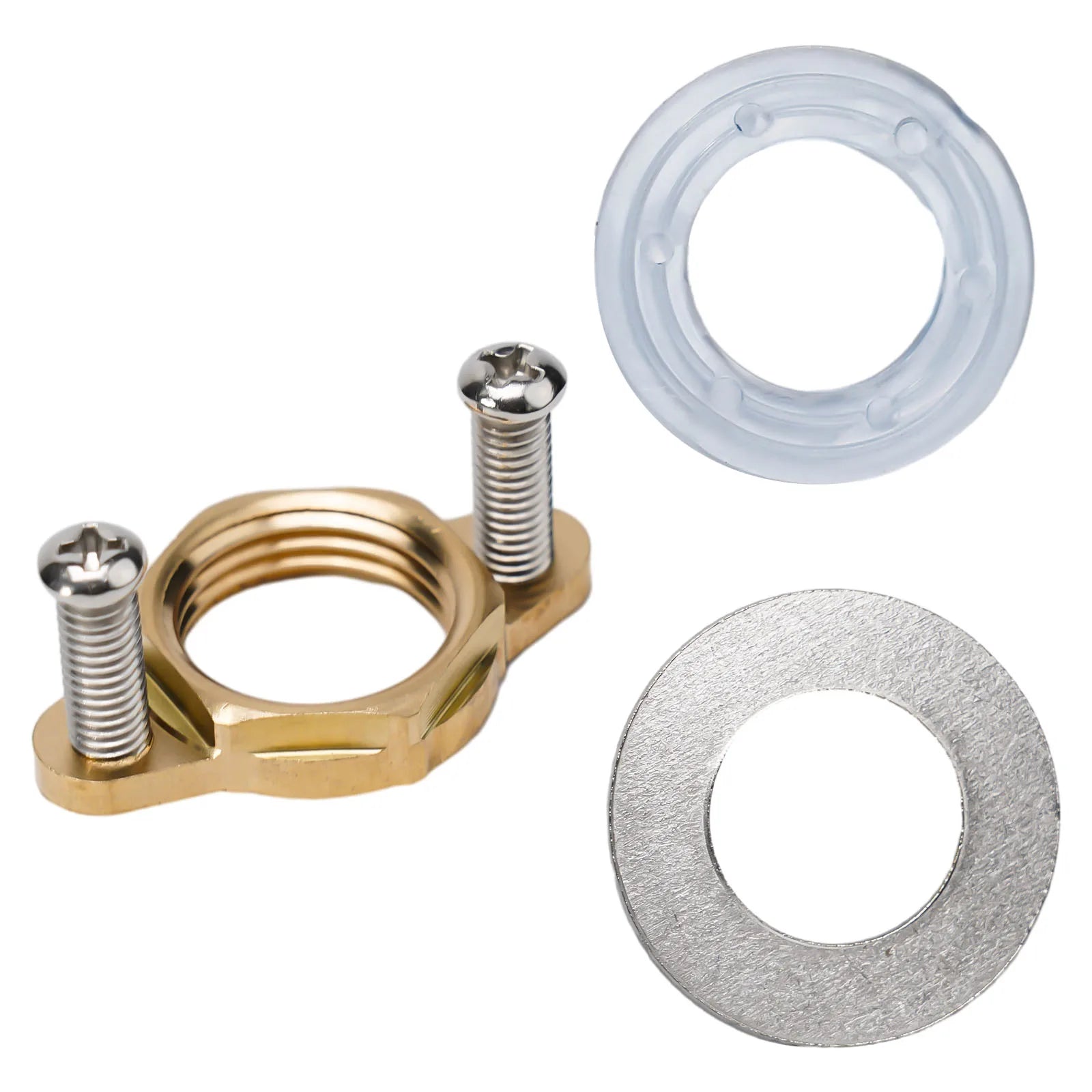 Anti-loosening Fasteners Faucet Fastener Nut Cir-clip Washer Non-loosening For Fixing Faucet Kitchen Wash Basins Fixing Tool Oasis Select