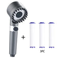 New 3 Modes Shower Head High Pressure Showerhead Portable Filter Rainfall Faucet Tap Bathroom Bath Home Innovative Accessories Oasis Select Shower And 3 Filters
