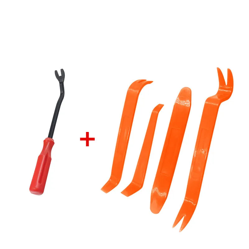 4-Piece Car Trim Removal Tool Set – No-Scratch Pry Kit Auto Trim Pry Tool Oasis Select 4pcs and Removal