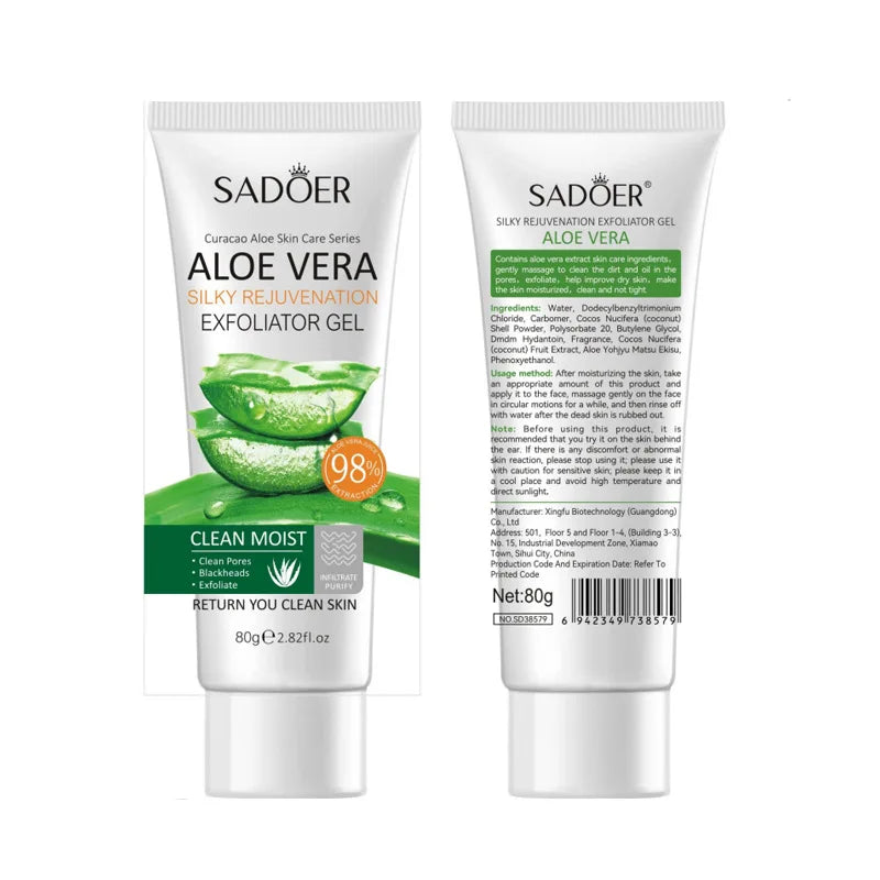 Aloe Vera Soothing Cleansing Cream – Gentle Face Wash 100g Facial Cleanser Oasis Select exfoliating gel