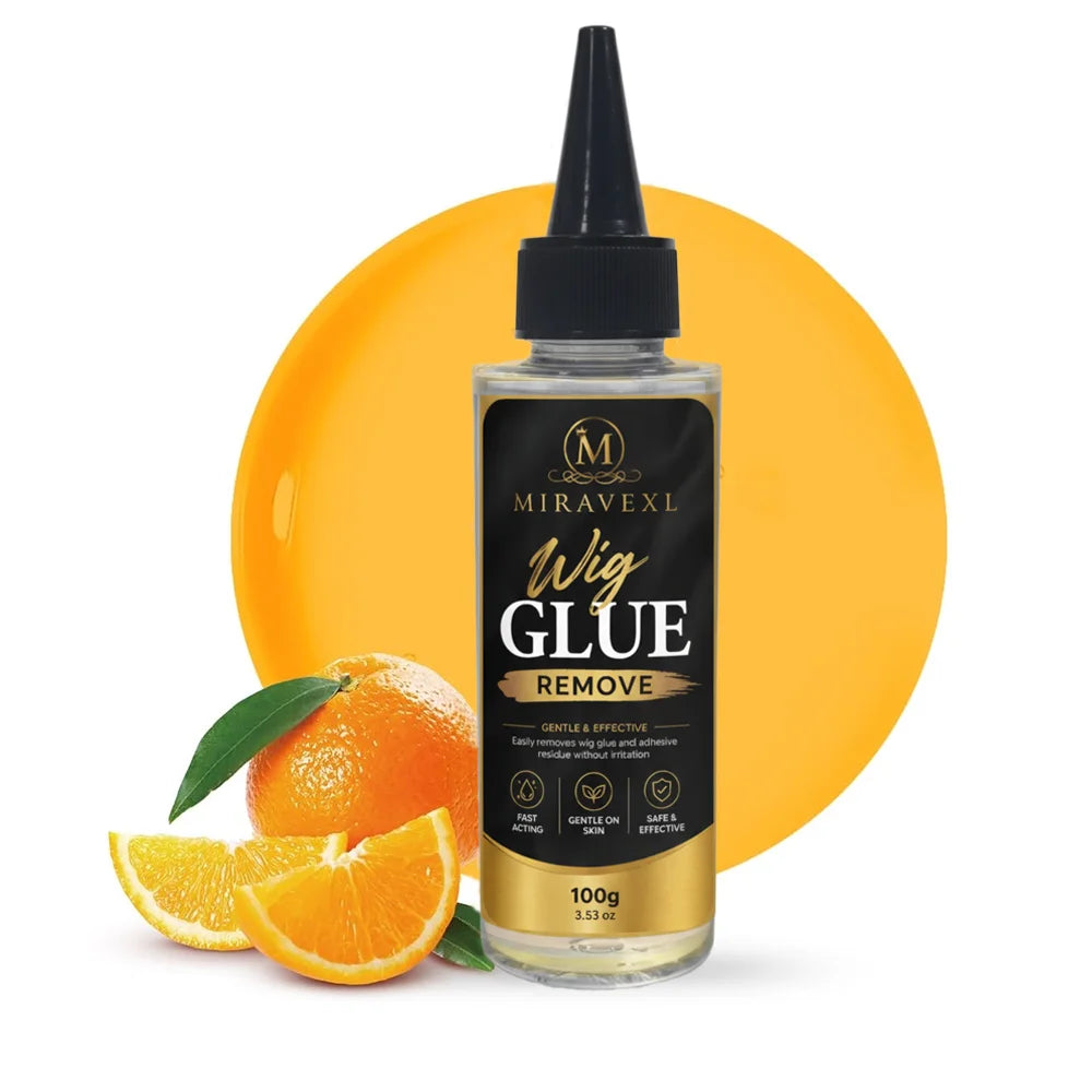 MIRAVEXL Wig Glue Remove— Suitable for wig tape, lace hairpieces, and tape-in hair extensions; gently dissolves the bond. Oasis Select