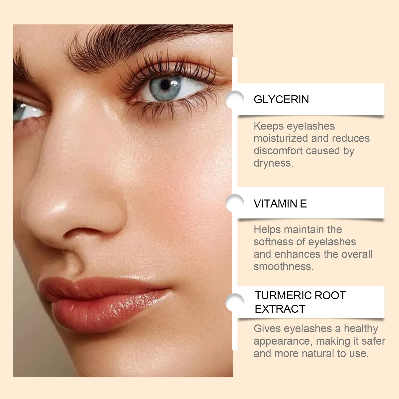 Eyelash Enhancing Serum Lengthening Fuller Thicker Lash Reduces Discomfort Dryness Lasting Moisturizing Repair Eyelash Treatment Oasis Select