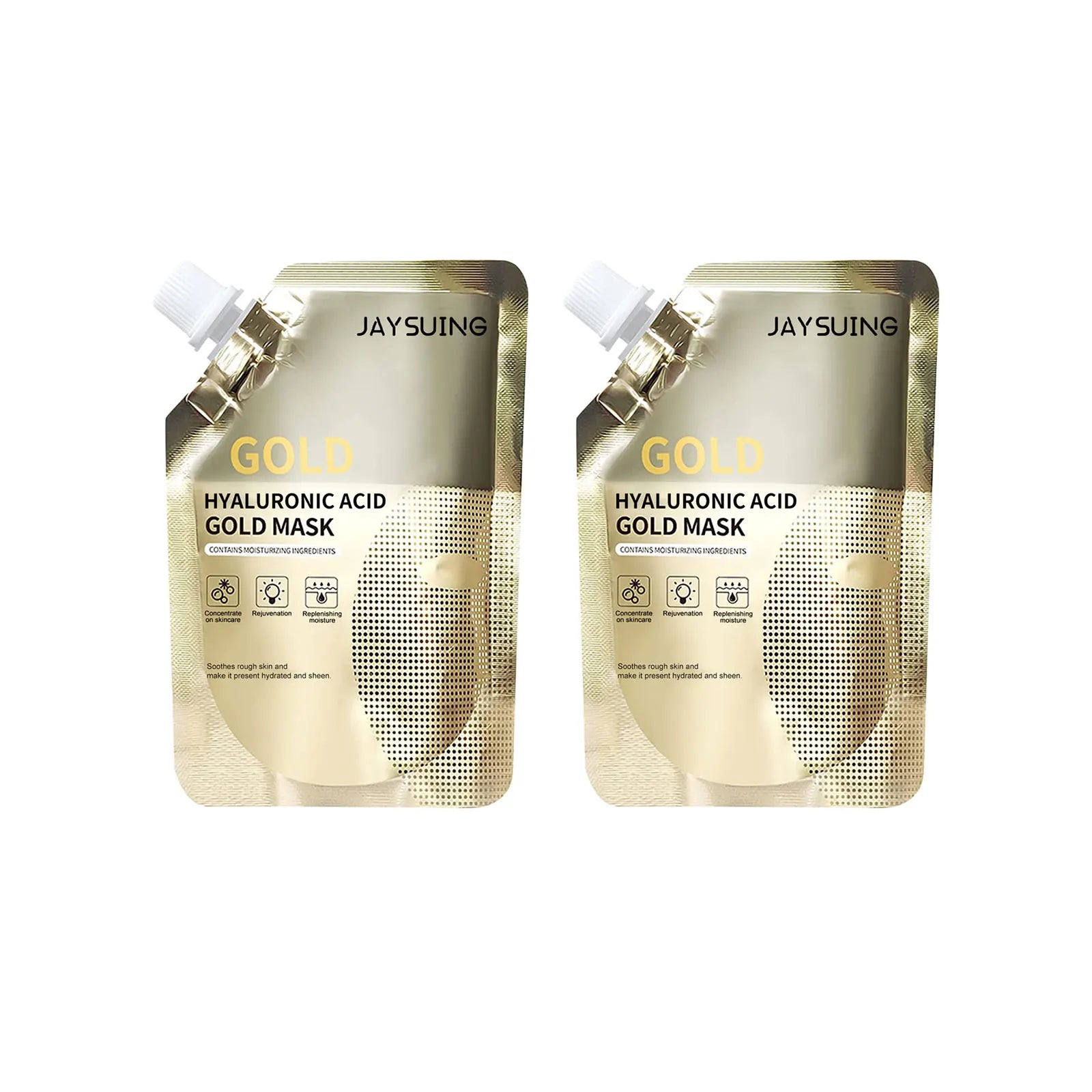 Jaysuing Gold Peel-Off Face Mask – Pores, Firming & Fine Lines Peel-Off Face Mask Oasis Select 2x100g baged