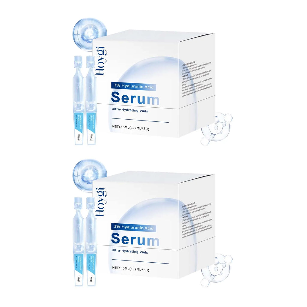 Hoygi Hyaluronic Acid Face Serum – Hydrating & Firming 36ml Hyaluronic Acid Serum Oasis Select 2 x 36ml Boxed