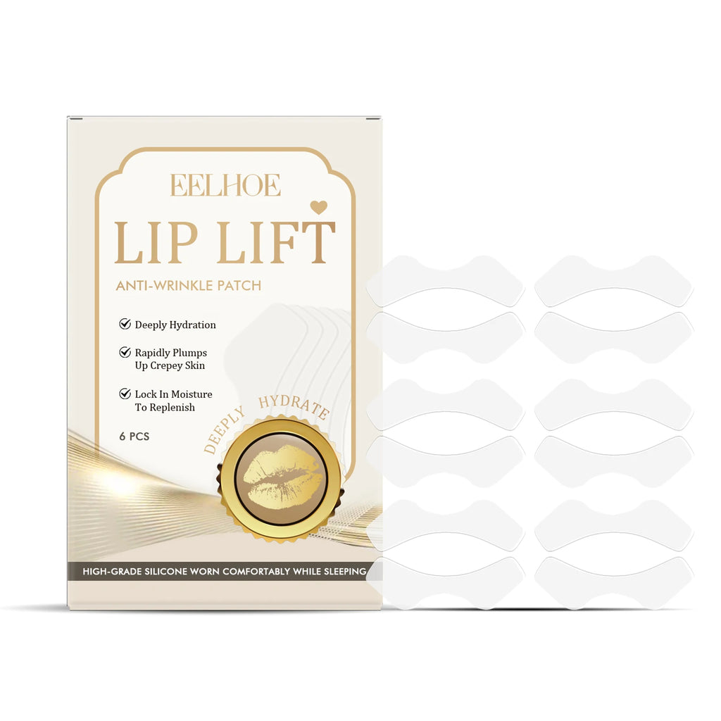 EELHOE Lip Care Patches – Fine Lines, Dryness & Dead Skin Lip Care Patches Oasis Select 6pcs boxed
