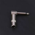6.35mm Right Angle Mono Audio Jack | 90° Guitar Solder Plug