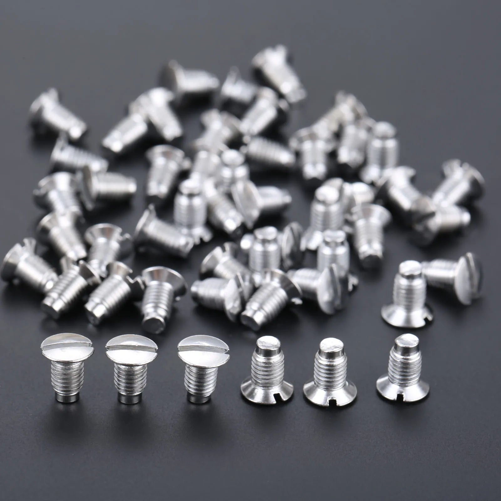 50Pcs Stainless Steel Sewing Machine Needle Plate Screws Fits Industrial Sewing Machine Durable Sewing Machine Replacement Parts Oasis Select