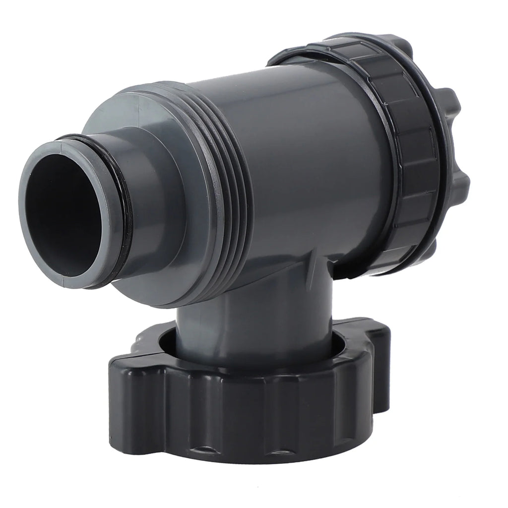 1Pcs Swimming Pool Filter Pump Plunger Valve Replacement 38mm Compatible For Above Ground Pool With 1-1/2 Hose Connection Oasis Select