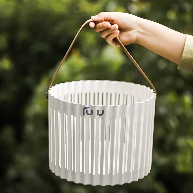 Hand-held Basket Outdoor Camping Picnic Fruit Basket Fruit Tray Living Room Snacks Dried Fruit Storage Basket Oasis Select