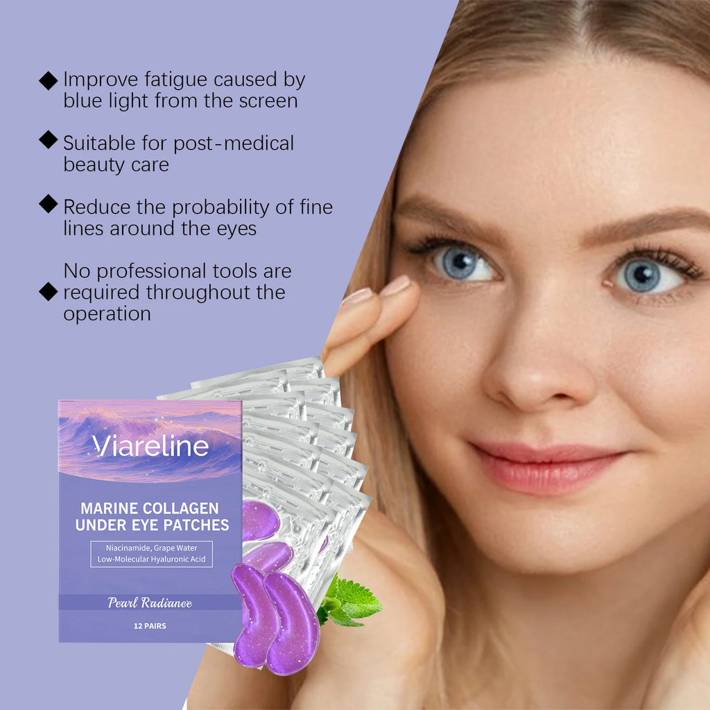 Collagen Eye Mask Remove Bag Lightening Dark Circles Anti Wrinkle Oasis Select