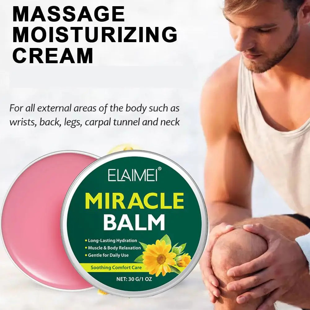 Soothing Moisturizer Miracle Balm for Swollen Legs, Relaxed and Comfortable, Soothing Joint Cream for Back, Hands, Feet and Body Oasis Select