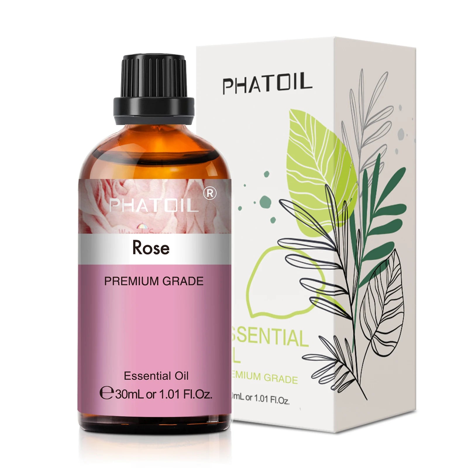 PHATOIL Pure Essential Oils 30ml | Aromatherapy Diffuser Set
