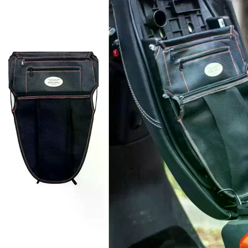 Car Seat Middle Organizer – Zippered Pockets, Large Capacity