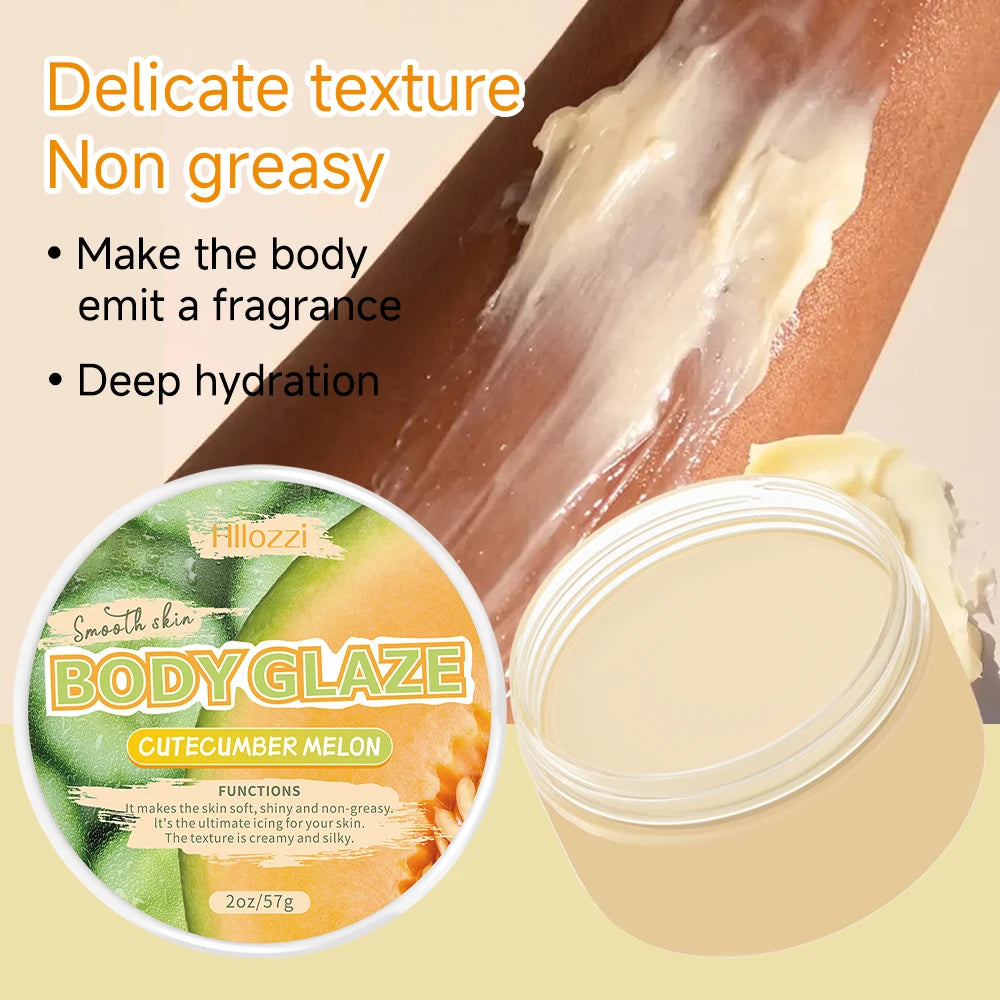 The cutecumber melon body oil and glaze set comes with a free rollerball applicator for moisturizing and hydrating dry skin. Oasis Select