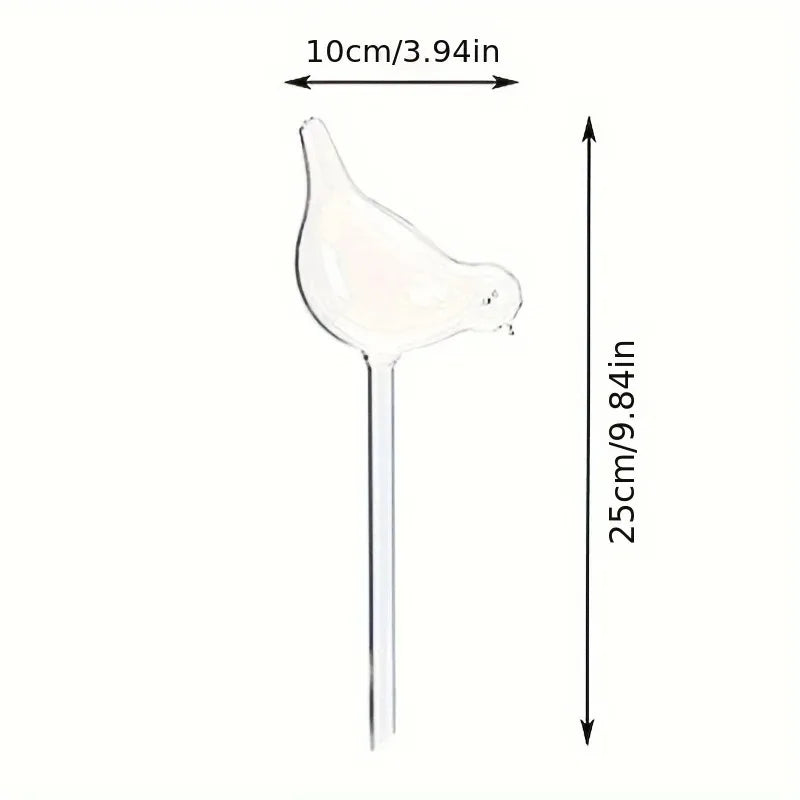 Cute Bird Self Watering Bulb Slow Release Drip Irrigation Tool Automatic Water Seepage Device for Indoor Plant & Garden Use Oasis Select