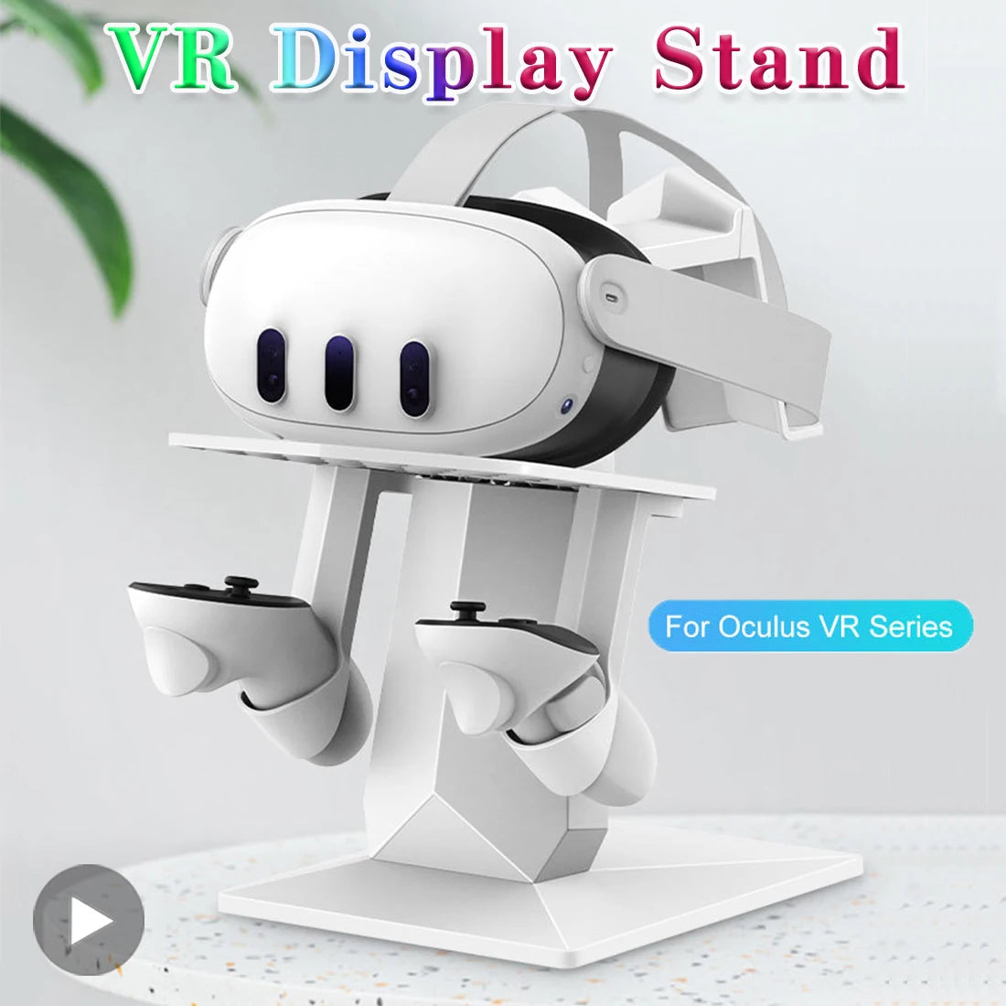 VR Headset & Controller Stand for Meta Quest 3, 2 & Pro