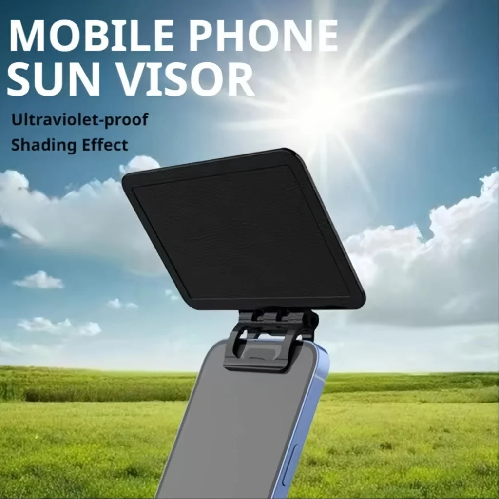 Mobile Phone Sunshade Anti-Glare Sun Shade for Phones Smartphone Anti-Glare Sunshade for Outdoor UV Protection Cellphone Guard Oasis Select