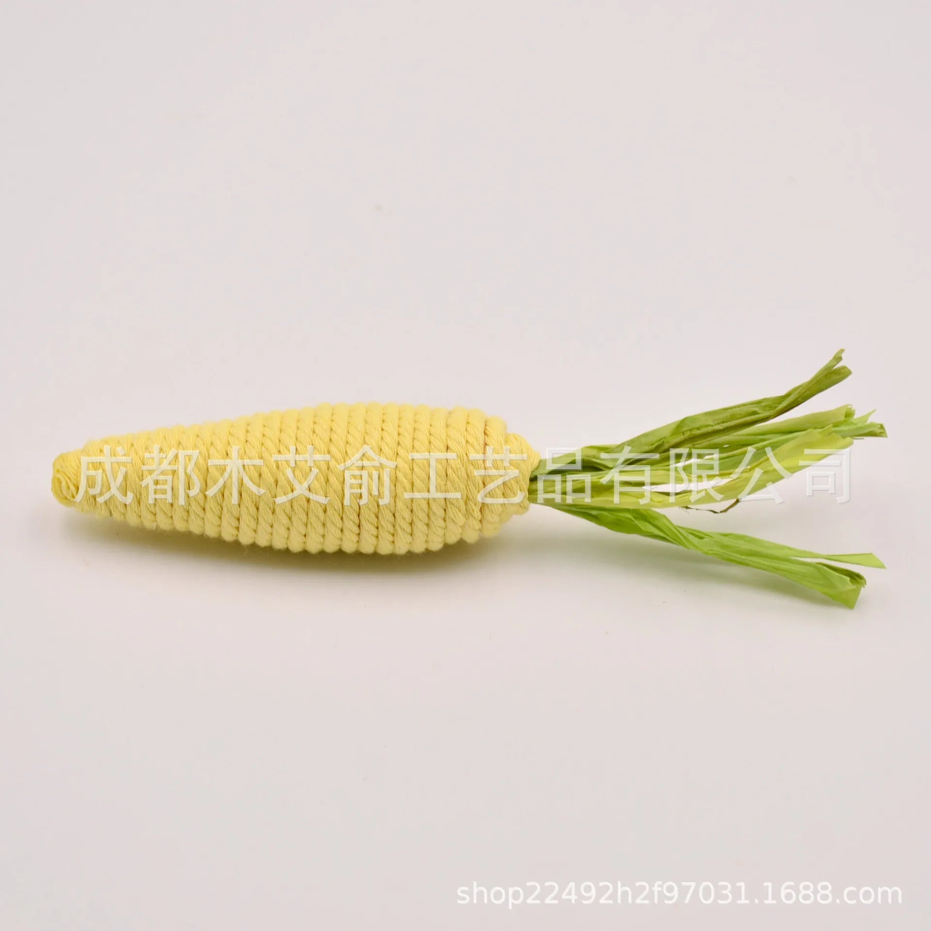 Easter Carrot Tray Decoration Twine Decoration Scene Layout Oasis Select Light Yellow 15cm