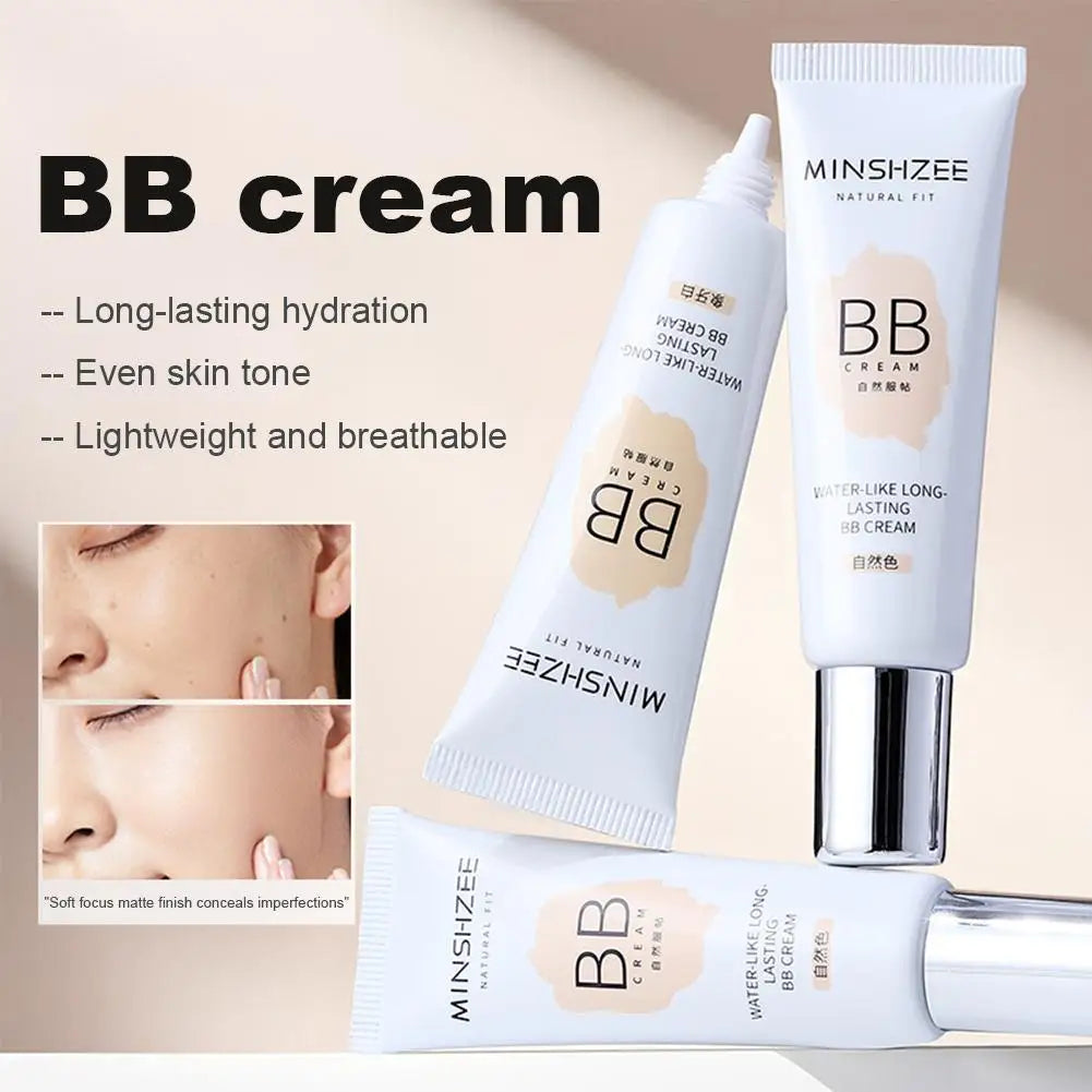 Hydrating BB Cream Liquid Foundation Evens Skin Tone, Lightweight Face Concealer Isolation, Brightening Hydrating & Matte Finish Oasis Select