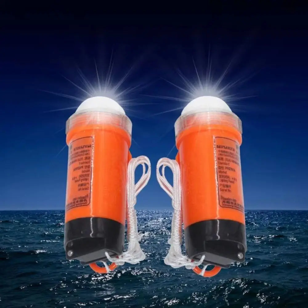 LED Strobe Life Vest Light – Solar Emergency Survival Beacon