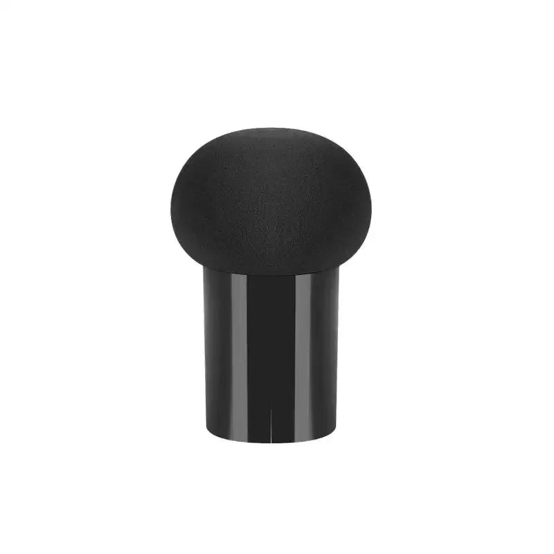 Mushroom Head Makeup Sponge Dry Wet Dual-use Cosmetic Powder Puff with Handle Case Professional Foundation Creams Beauty Tools Oasis Select Black