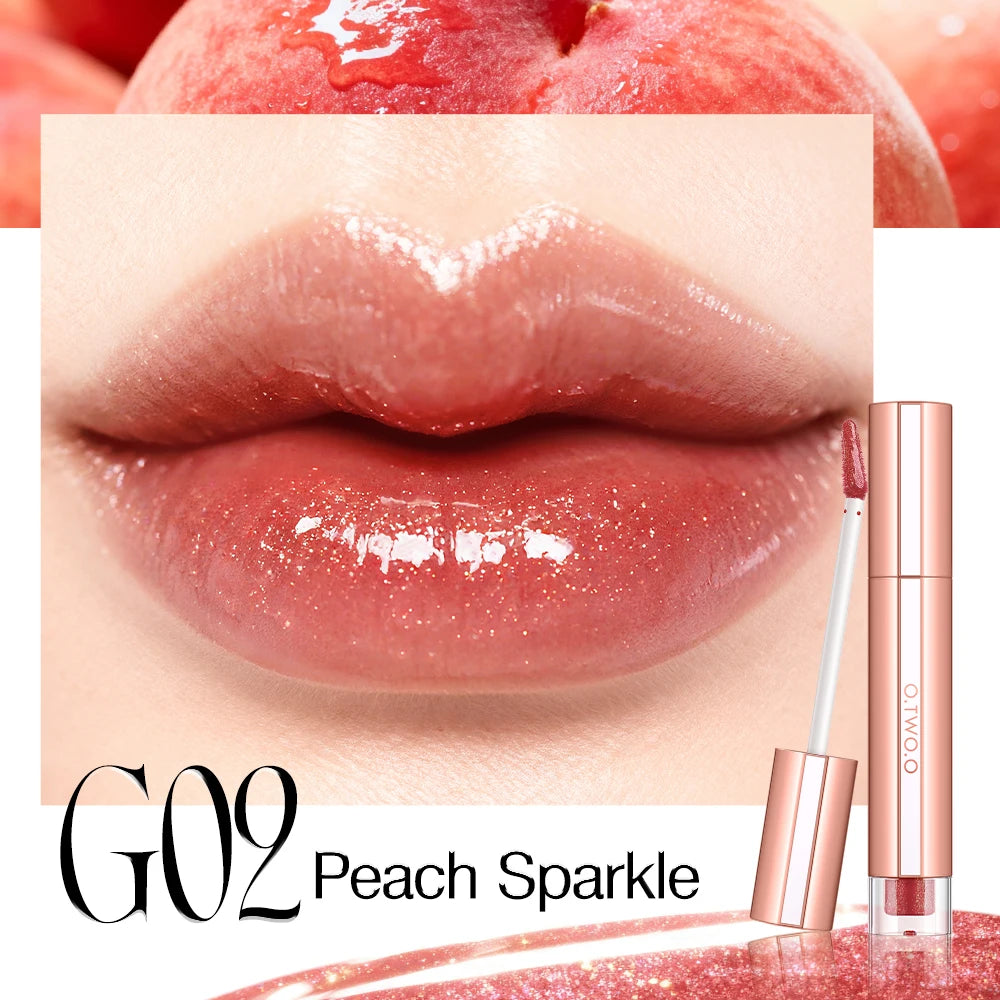 O.TWO.O Mirror Lip Gloss – High-Shine, Long-Lasting Color