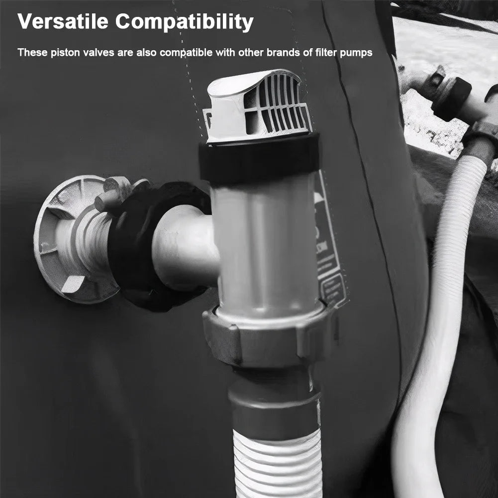 Above Ground Pool Plunger Valve 25010 Pool Plunger Valve Assembly for Intex Filter Pump 28635EG 28633EG 28671EG Oasis Select