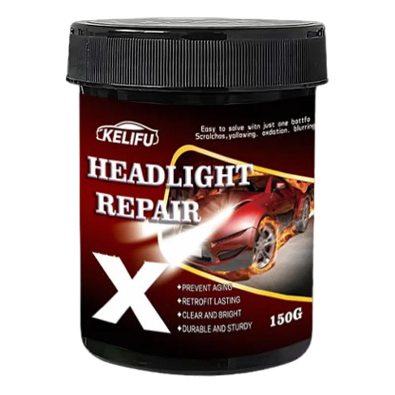 Car Headlight Restoration Polishing Kit & Cleaning Paste Headlight Restoration Kit Oasis Select
