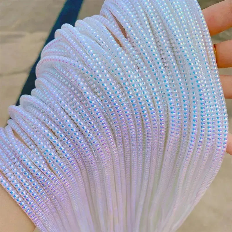 2/1Pcs New 1.6M Mermaid Telephone Data Protection Rope Color Advanced Environmental Protection Material Wrapped Cable Oasis Select