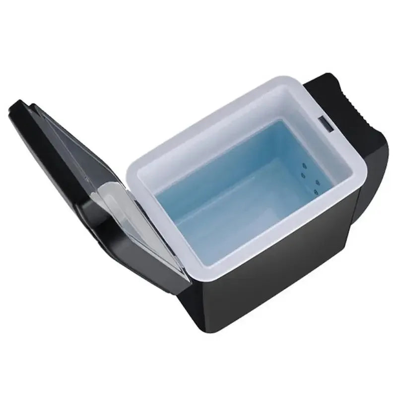 Electric Car Refrigerator 6L 12V Mini Fridge Freezer Vehicle Refrigeration and Heating Ice Box Car Electronic Devices Fridge Oasis Select