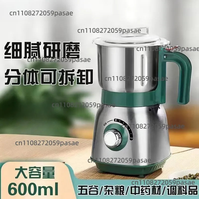 Dry & Wet Stainless Steel Grinder – Multi-Function Pulverizer