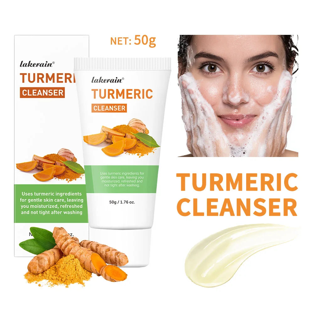 Turmeric Facial Cleanser – Oil Control, Deep Clean & Pore Refining