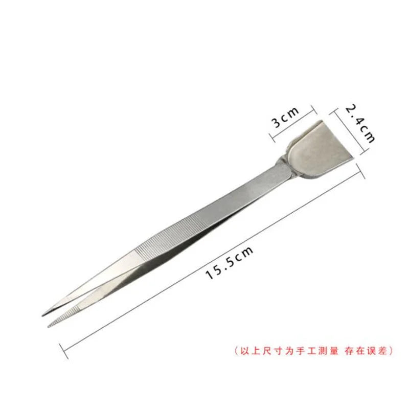 1/10Pcs Triangular Tray Boxes Tweezers for Rhinestone Diamond Stotrage Handmade Supplies Jewelry Display Organizer Accessories Oasis Select