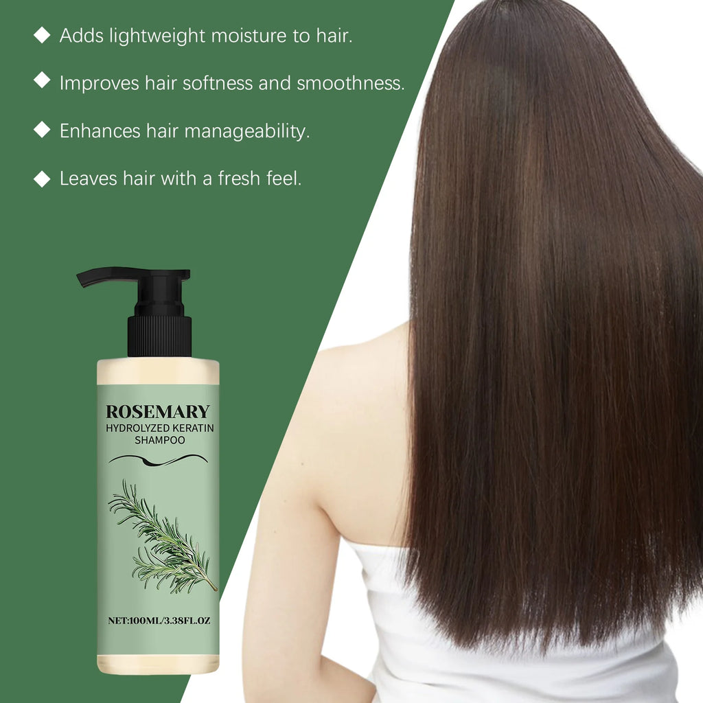 Rosemary Shampoo – Gentle Cleansing, Moisturizing & Shine