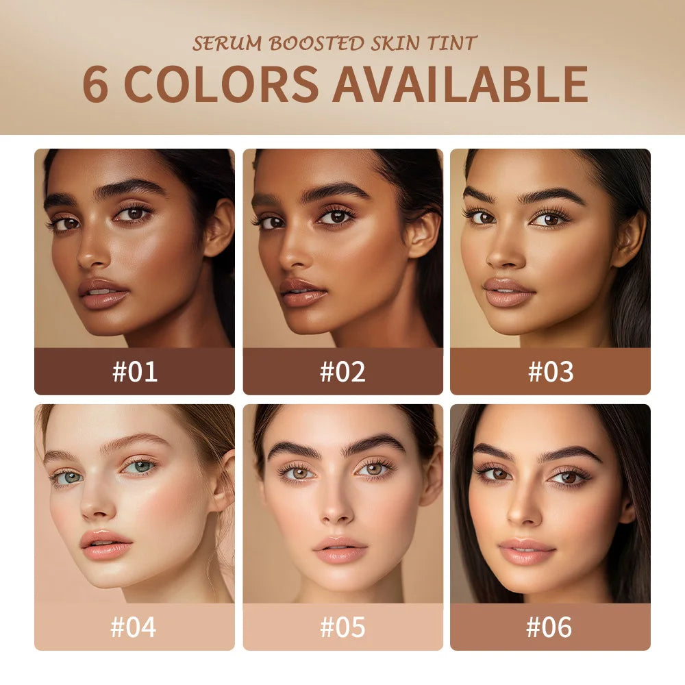 New Balm Serum Boosted Skin Tint Silky Texture Moisturizing Coverage Plumper Even Skin Tone Best Stick Foundation Travel Makeup Oasis Select