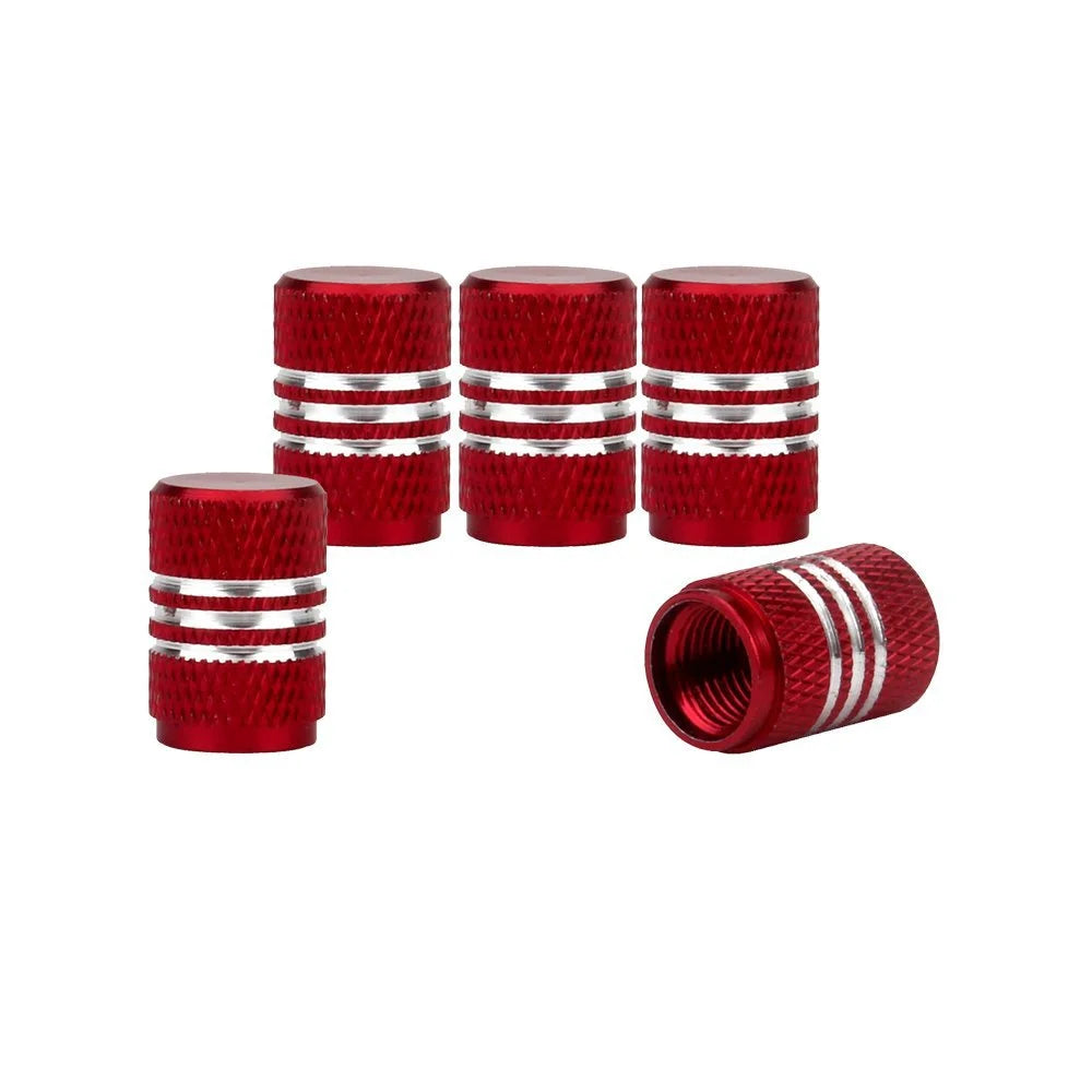 Colorful car tires, aluminum alloy colored valve caps, sedan metal valve caps, valve caps Oasis Select 4pcs 8