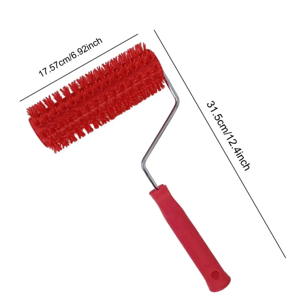 Paint Roller Smooth Rolling with Handle Accessory Painting Roller Brush DIY Art Paint Tool for Home Finishing and Improvement Oasis Select