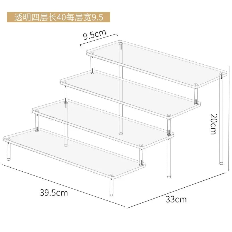 Clear Acrylic Display Stand | Perfume, Cupcake & Figurine Riser