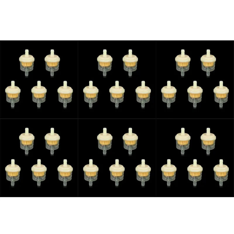 5-30pcs Motorcycle Gasoline Gas Fuel Filter Universal Car Inner Fuel Filters Motorcycle Moped Scooter Dirt Bike Fuel Filter Tool Oasis Select 30pcs