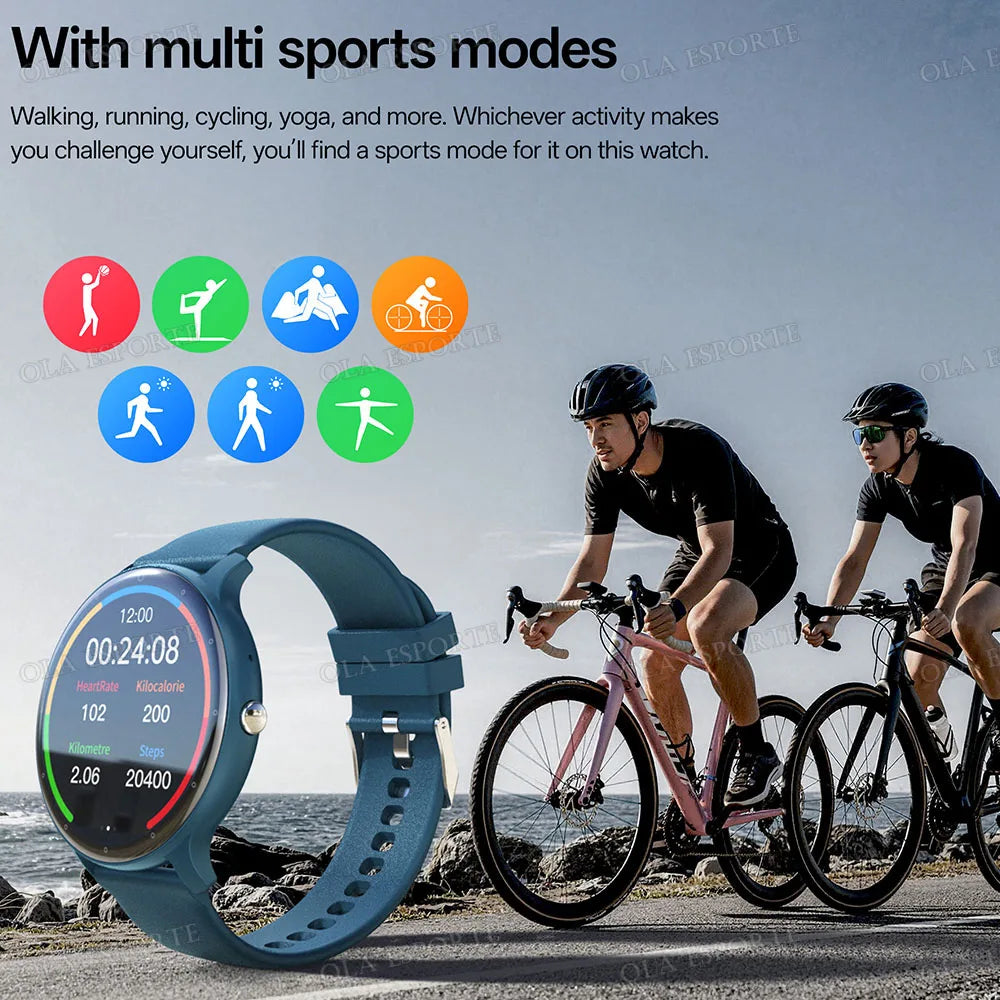Ola Esporte Smart Watch – Bluetooth Calling, IP67, Full Touch
