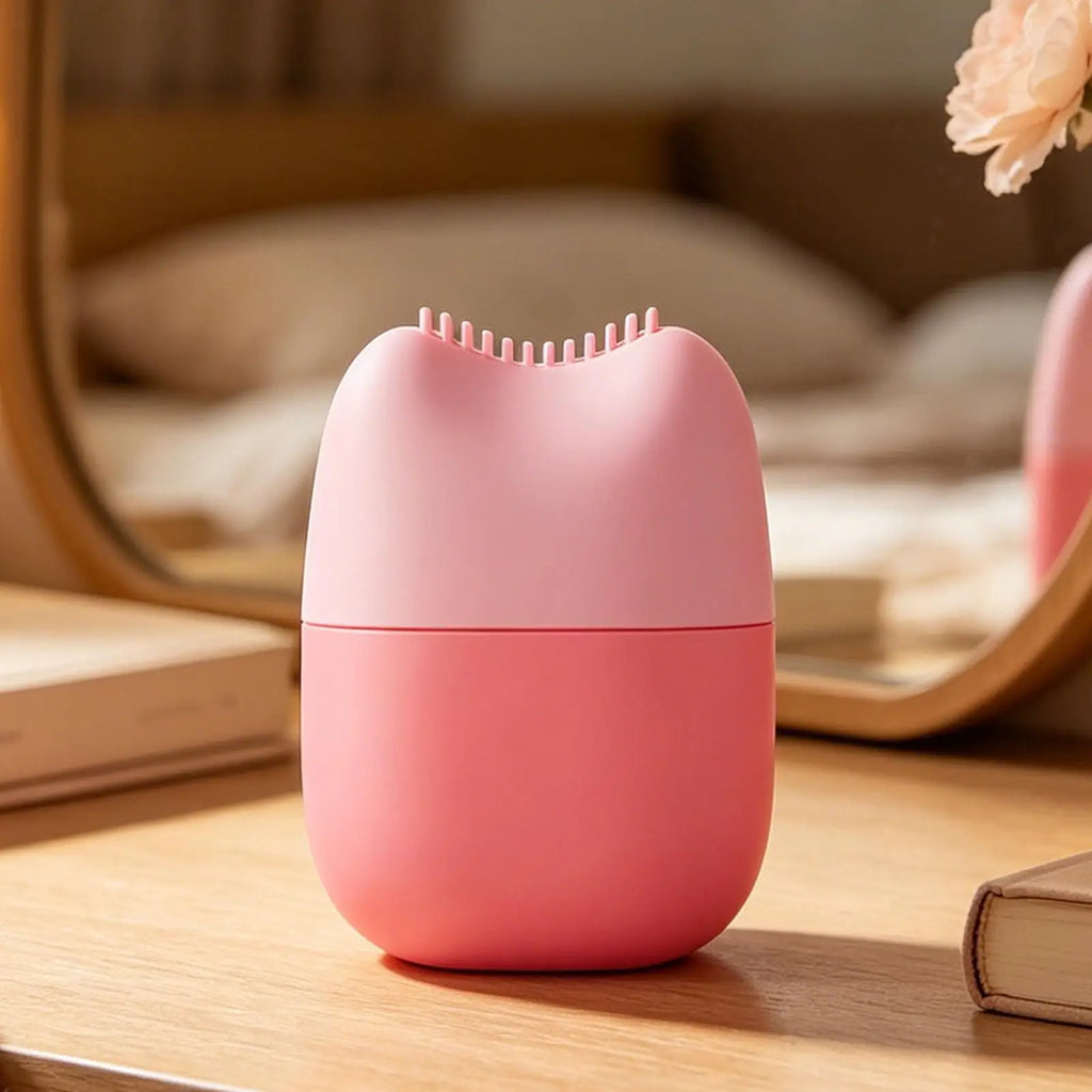 Silicone massage face ice tray Eyes Facial Massager Tool Large Pores Reduction Cooling Face Roller Eliminating facial puffiness Oasis Select