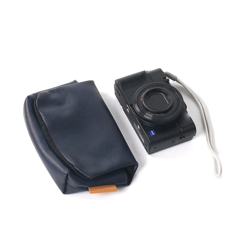 Soft PU Camera Case Bag for Leica Panasonic Nikon Ricoh | KOQZM
