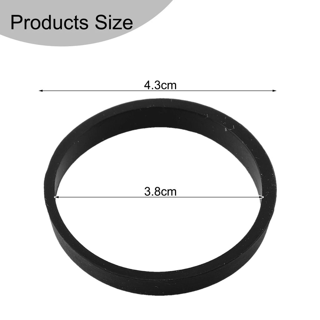 6PCS 40mm Rubber Seal Rubber Washers For Plumbing Sink Pipe Fittings Waste Pipe Drainage Pipe Gasket Oasis Select