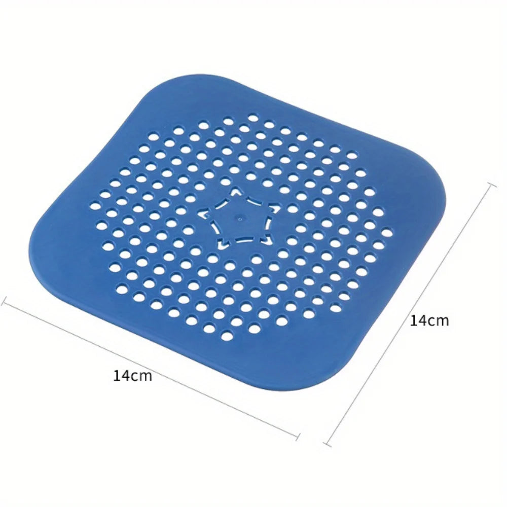 3 Silicone With Suction Cup Floor Drain Sticker Bathroom Sewer Hair Filter Drain Cover Home Floor Drain Mat Bathroom Accessories Oasis Select