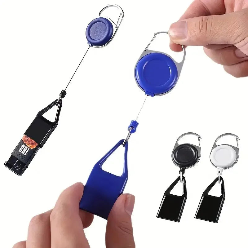 1pcs Retractable lighter box, lighter anti-lost device High-quality tobacco smoking accessories, compact and portable design Oasis Select